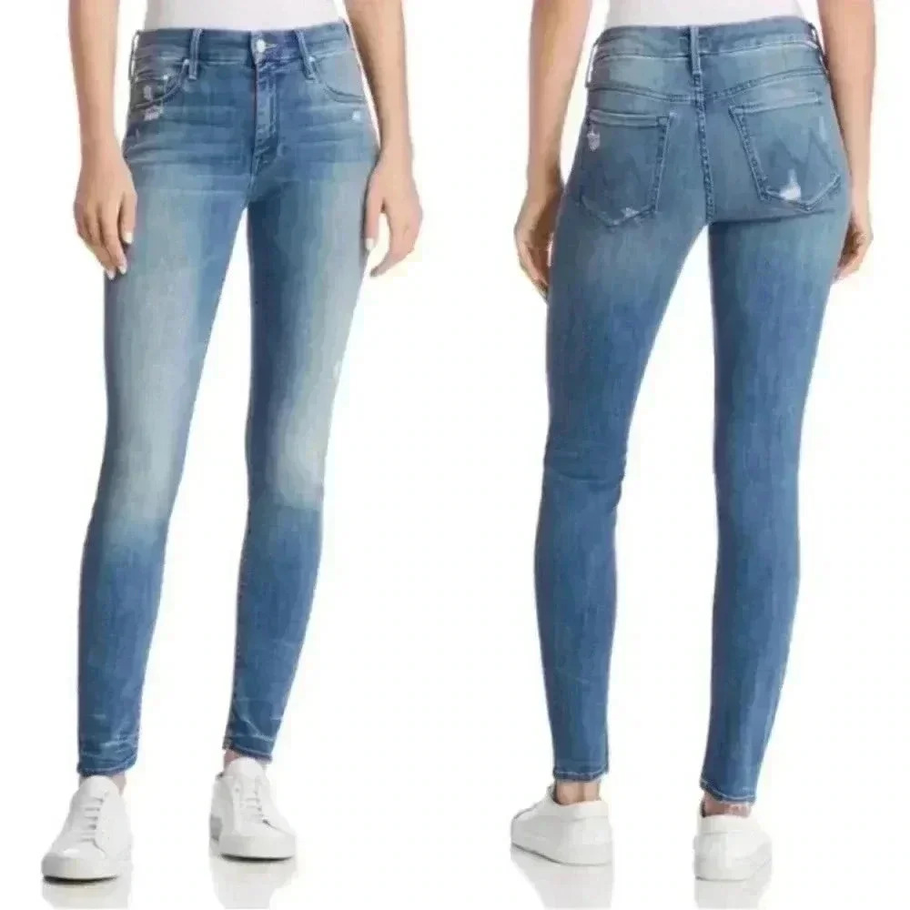 Mother The Looker Ankle in Graffiti Girl Size 27